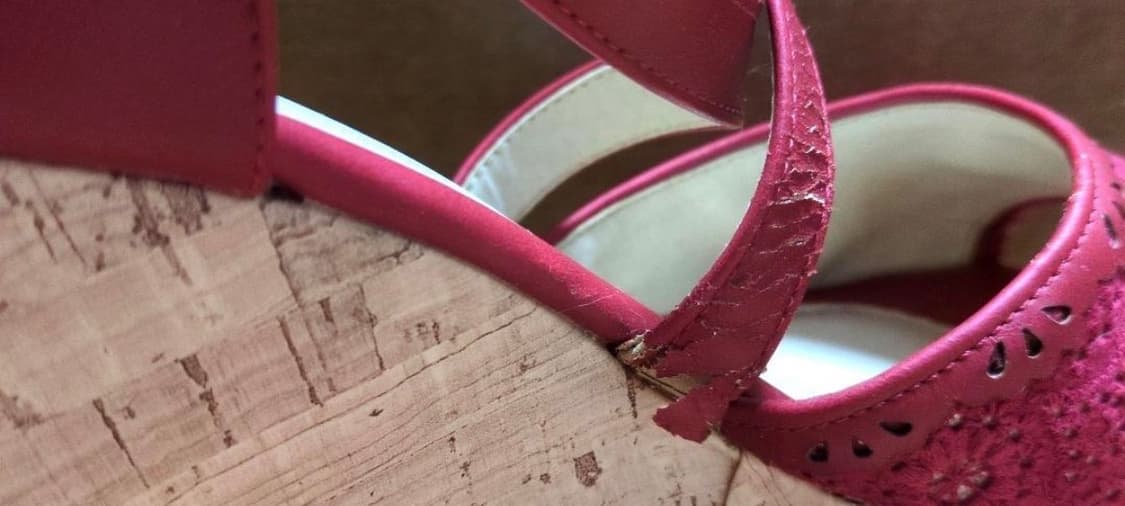 엑시즈팜 레드 샌들 구두 상품이미지3