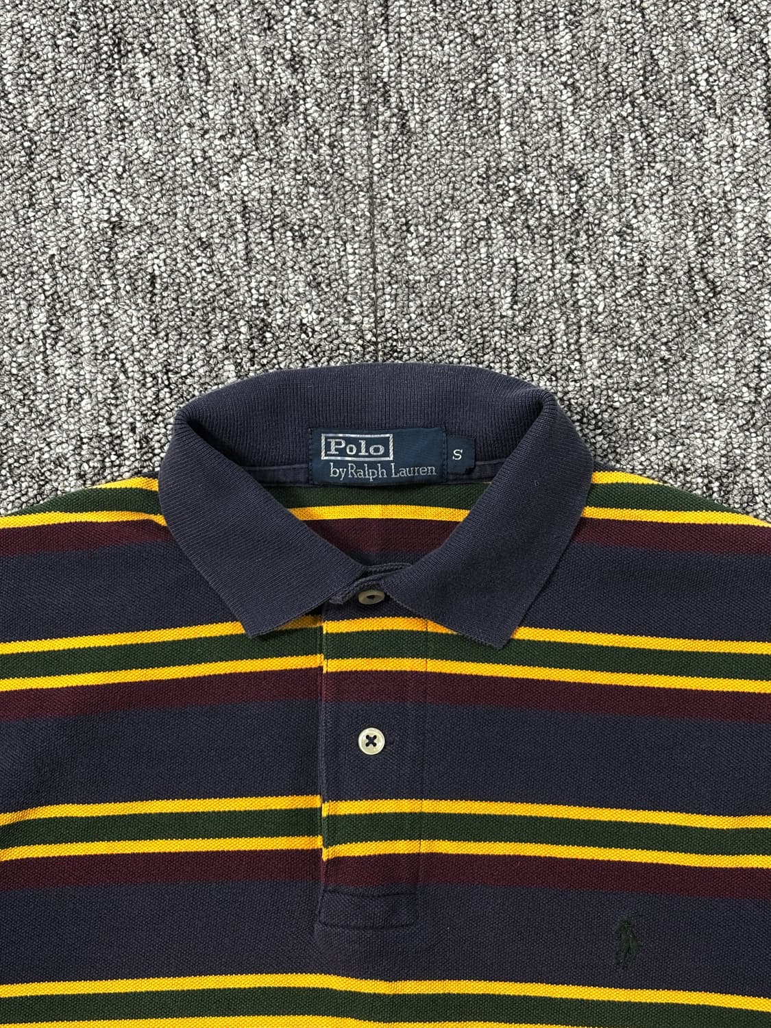 폴로 랄프로렌 스트라이프 카라 니트 상품이미지5
