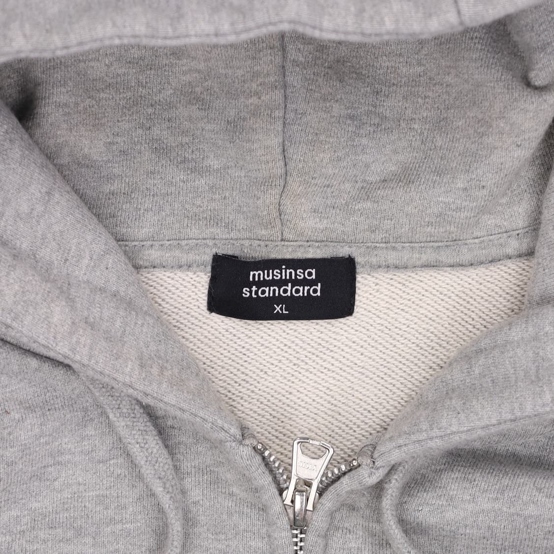 XL 무신사스탠다드 오버핏 그레이 후드집업 자켓 4243 상품이미지6