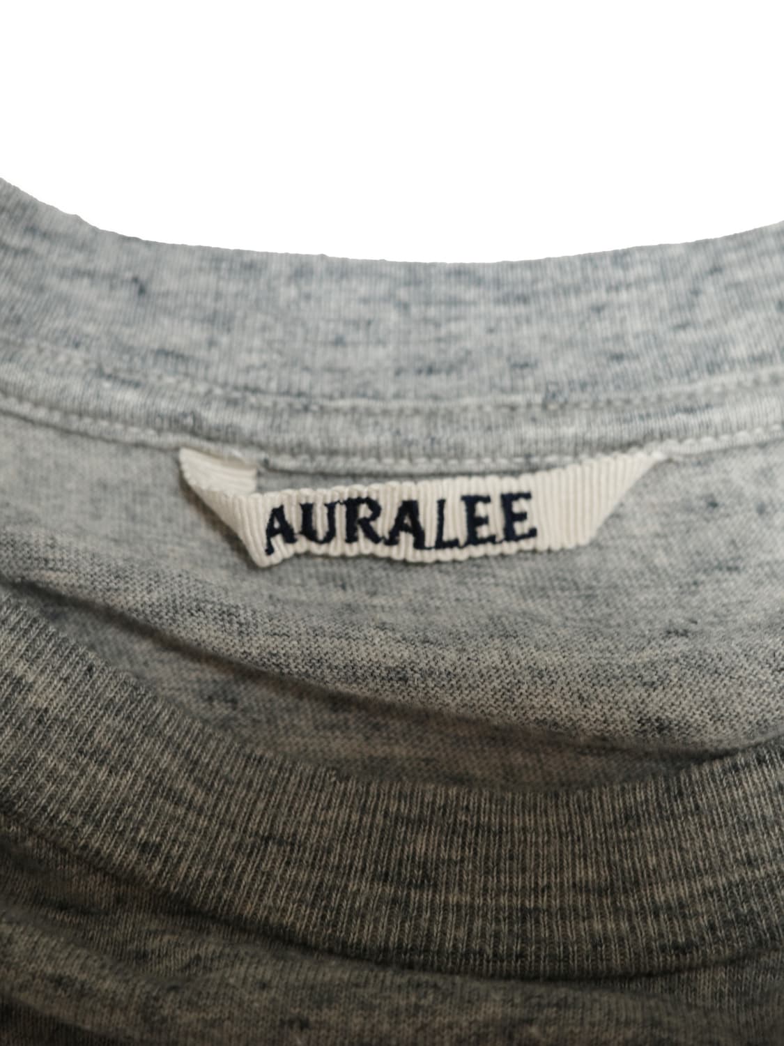 AURALEE Grey Plain shirts 오라리 그레이 티셔츠 상품이미지3