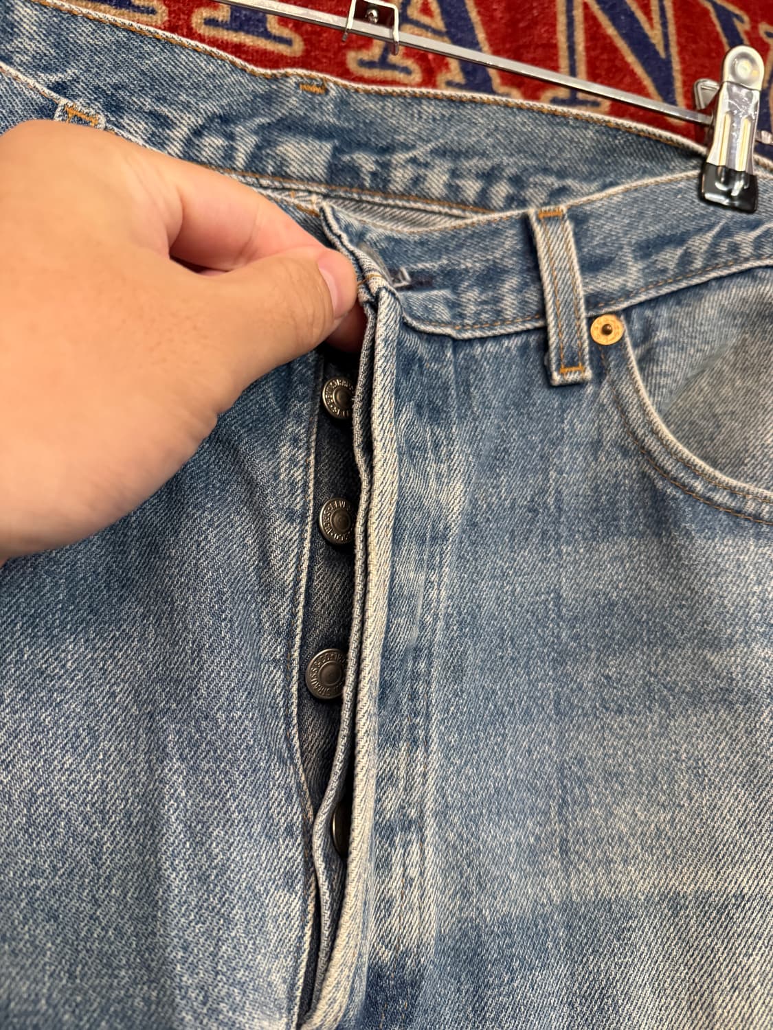 🇺🇸USA made Levis 501xx 36/32 Custom 상품이미지3