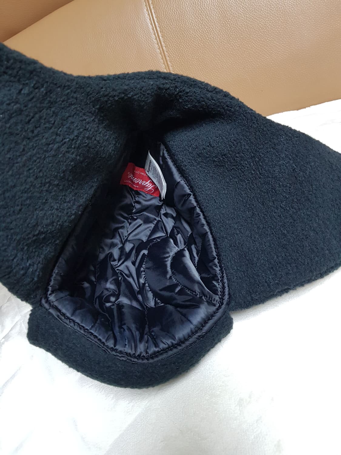 슈프림 셔링 트루퍼 햇 모자 블랙 23FW 상품이미지6