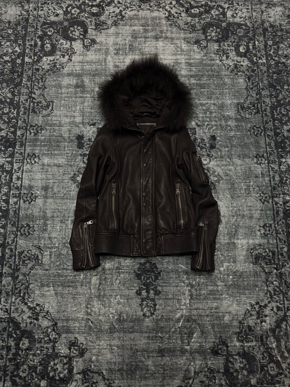 Luv maison 00s archive trimming fur hood 상품이미지1