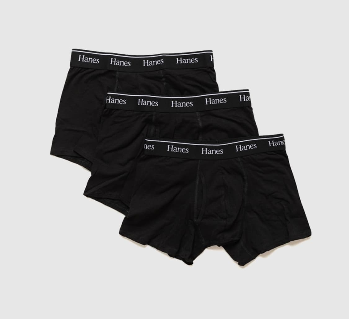 HANES 헤인즈 언더웨어 / 블랙 / 라지 상품이미지1