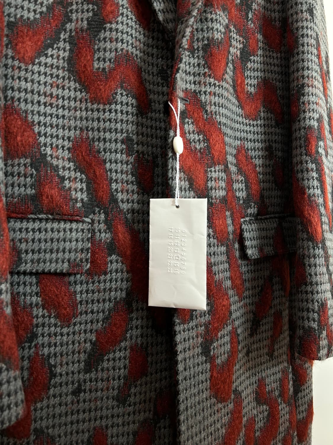 마르지엘라 불꽃 펀칭 울 코트 상품이미지4