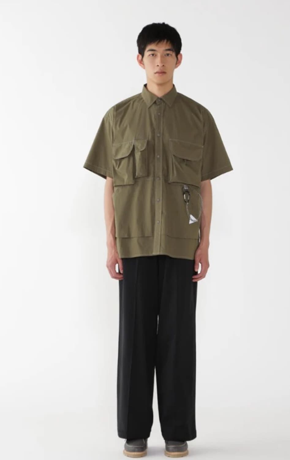 앤드원더 25SS 트랙팬츠 블랙 라지사이즈 상품이미지2