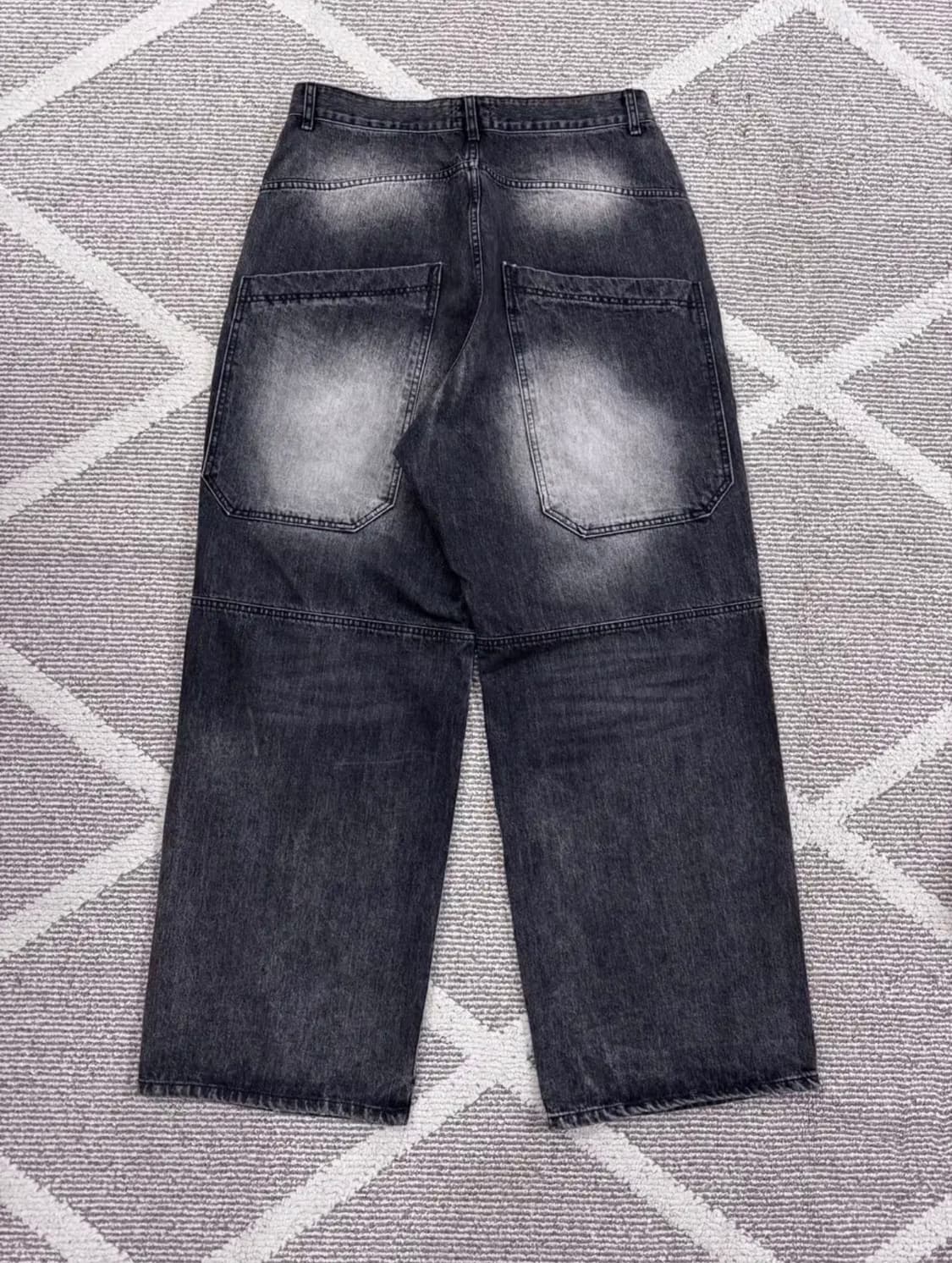 [M] MJD 엠제이디 3D KNEE DENIM BLACK 상품이미지7