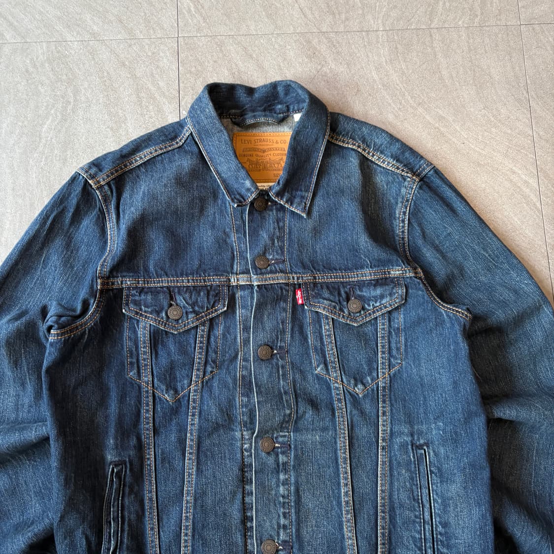 리바이스 정품 청 데님 자켓 상품이미지3