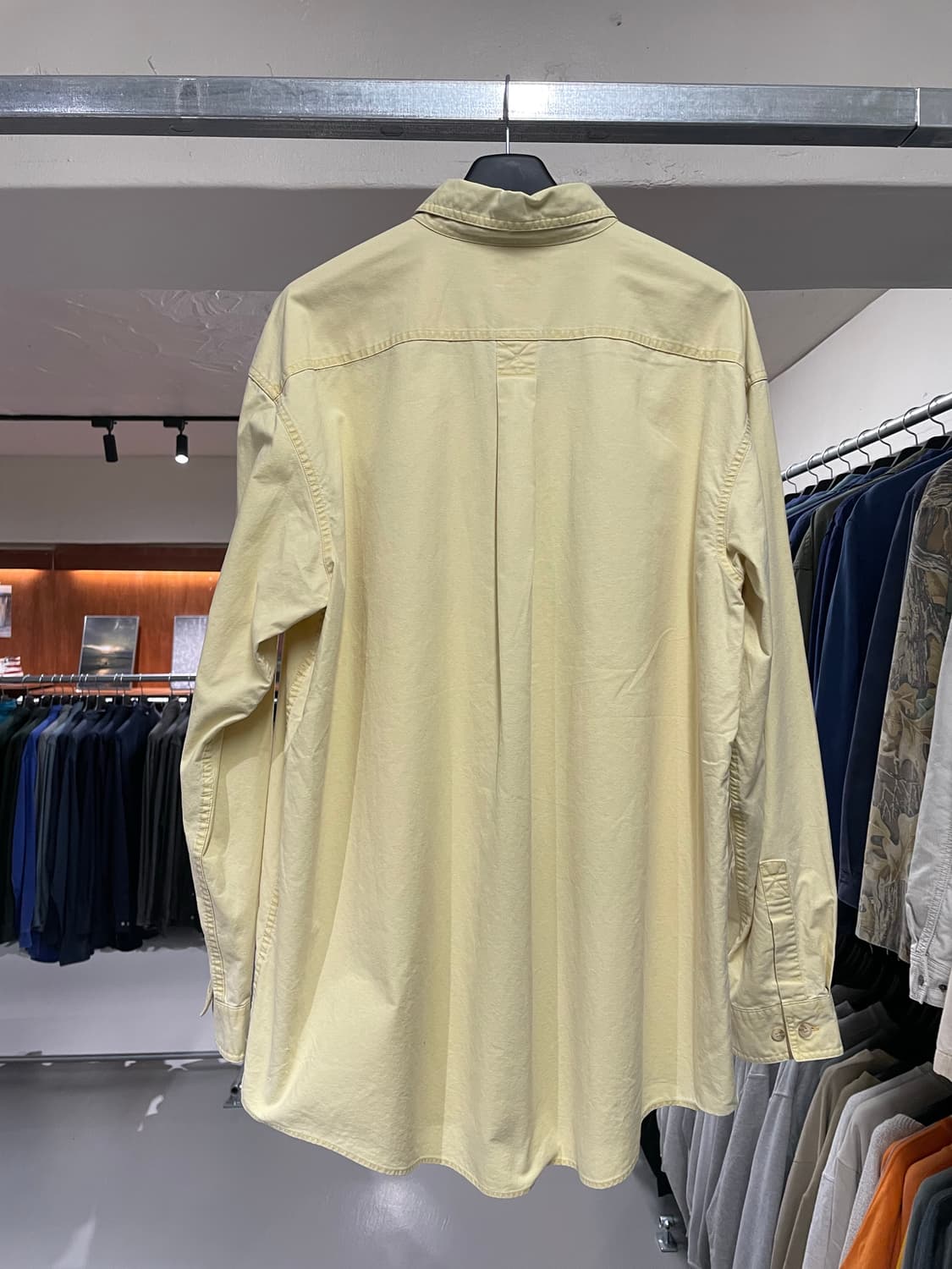 L.L bean shirt  (Light yellow color) 상품이미지6