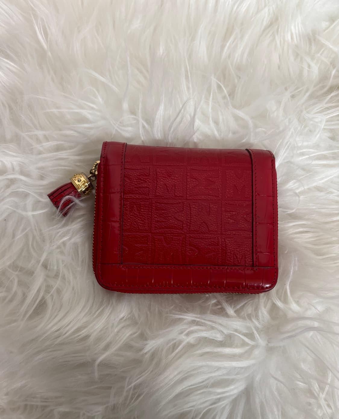 메트로시티(METROCITY)로고 퀼팅 반지갑 상품이미지2