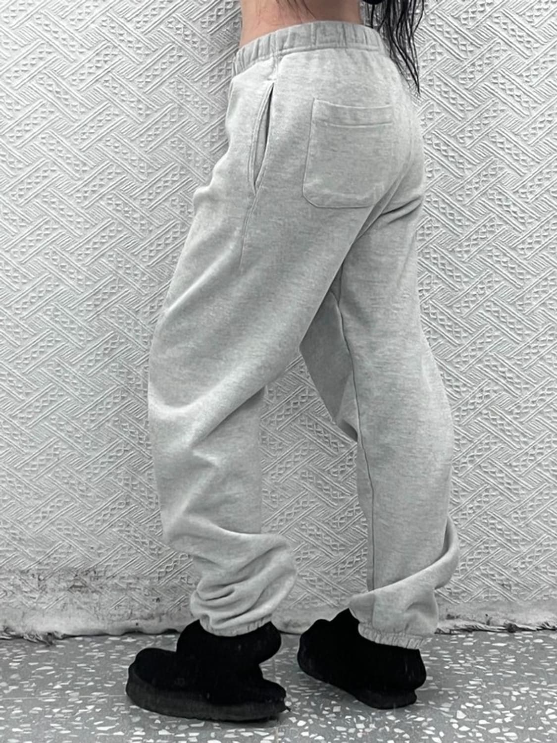 챔피온 올드스쿨 빈티지 캐주얼 기모 스웻팬츠 M C08716 상품이미지2