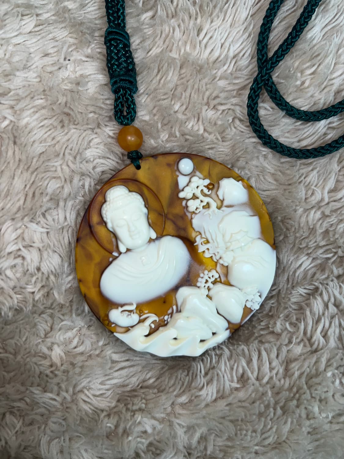 오리엔탈 동양풍 에스닉 부처 팬던트 목걸이 상품이미지2