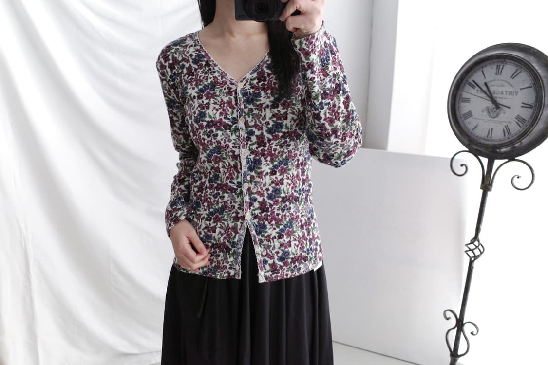 flower cardigun 상품이미지4