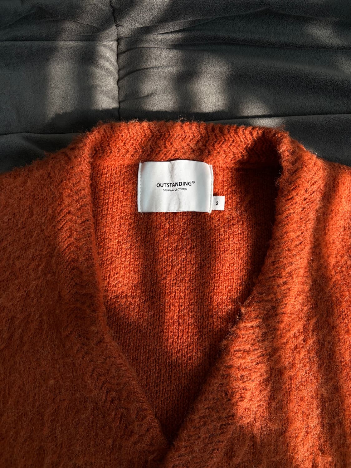 아웃스탠딩 모헤어 가디건 Brick 상품이미지2