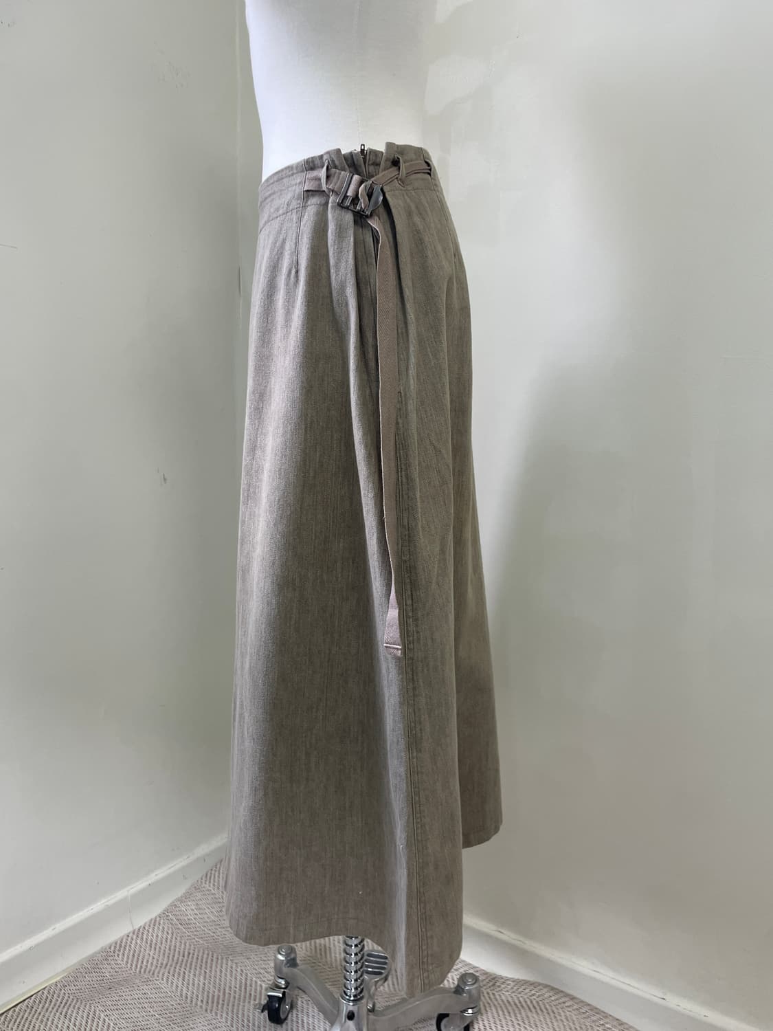 이세이미야케 plantation 벨티드 스커트  J03996 상품이미지1