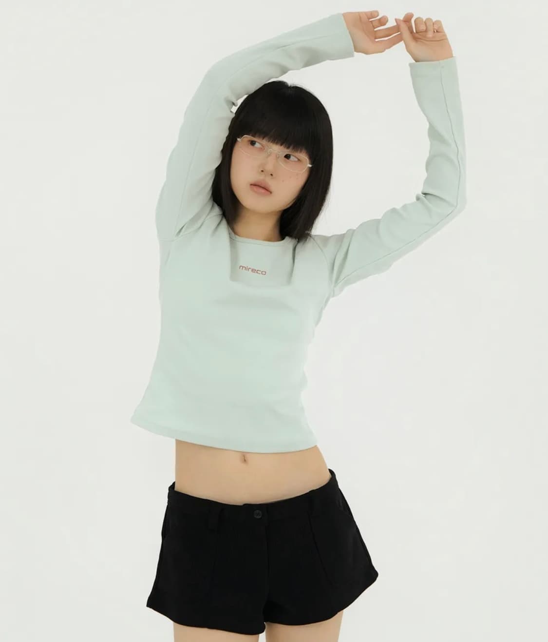 미레코 민트 로고 티셔츠 상품이미지3