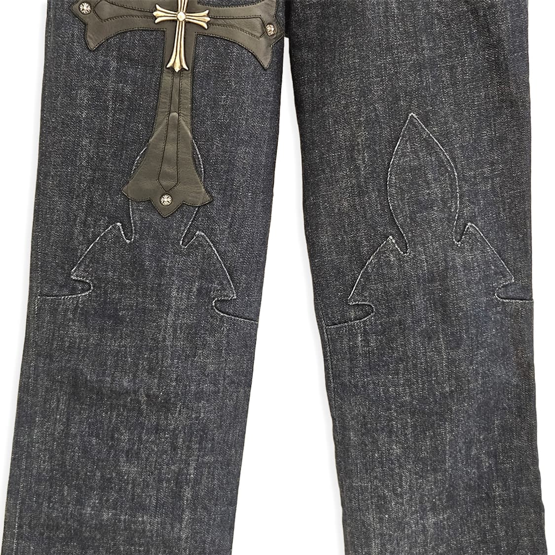 [31] 크롬하츠 크로스 레더 실버 패치 B1103C018 /1600만원 상품이미지5