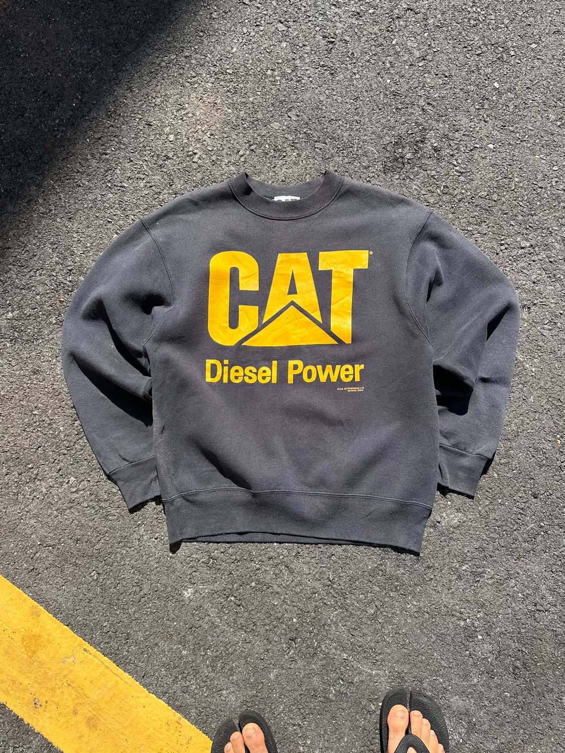 90‘s Caterpillar Cat logo sweatshirt  상품이미지5