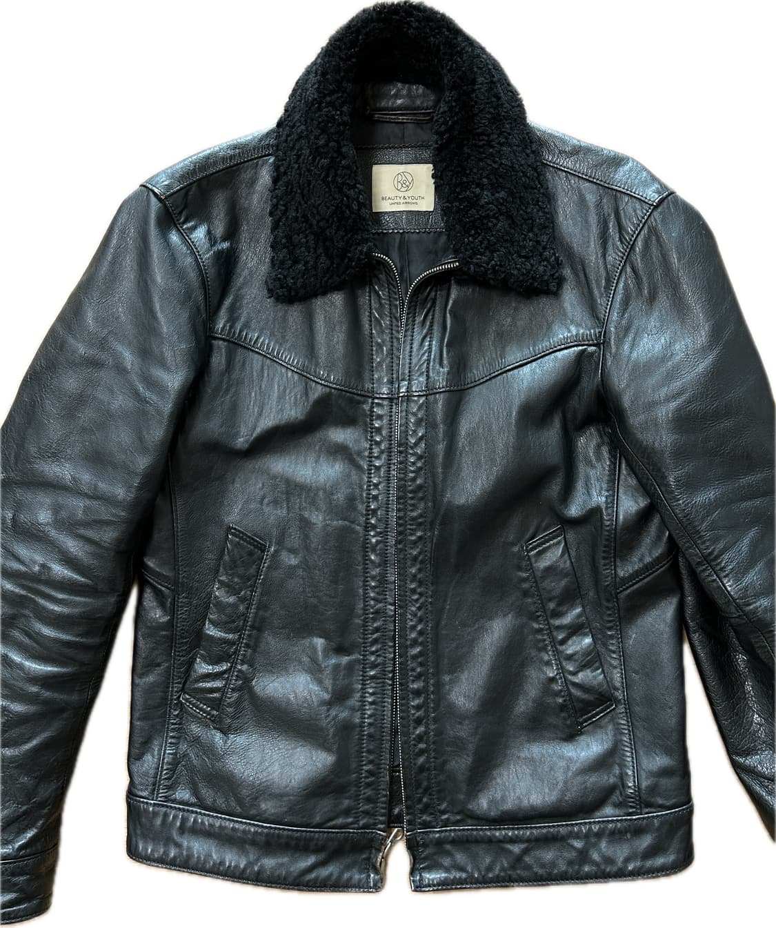 BEAUTY & YOUTH 말가죽 자켓 상품이미지8