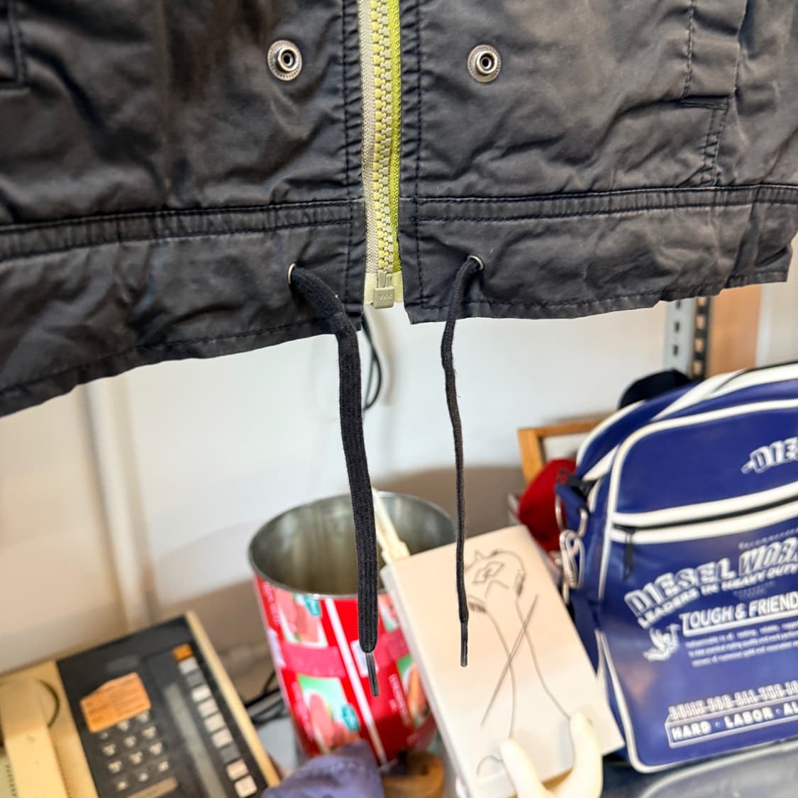 디젤 밀리터리 베이스 하이카라 베스트 M 상품이미지3