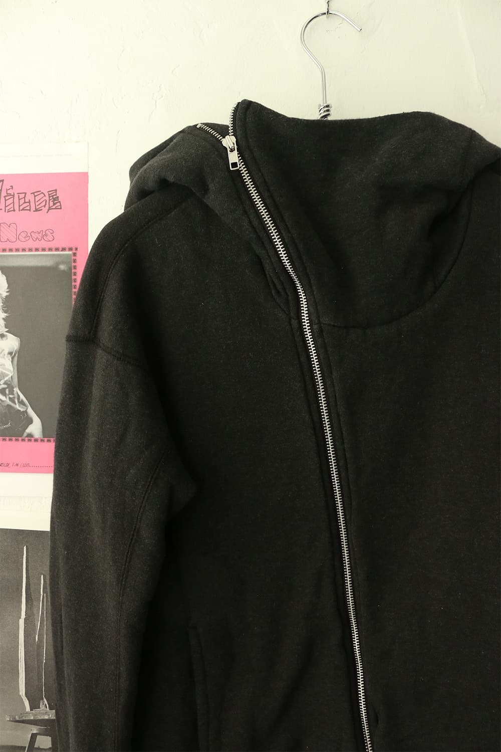 라드 뮤지션 비대칭 지퍼 후드 집업 상품이미지4