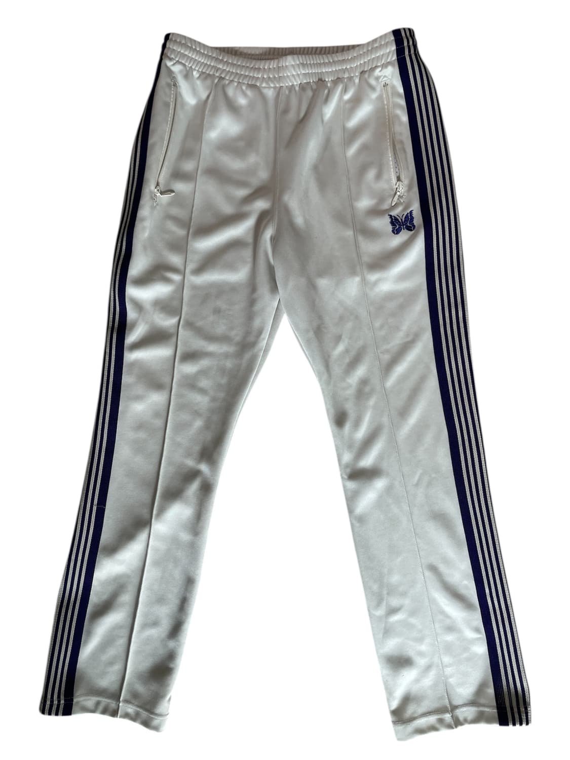 니들스 트랙 팬츠 화이트/퍼플 상품이미지1