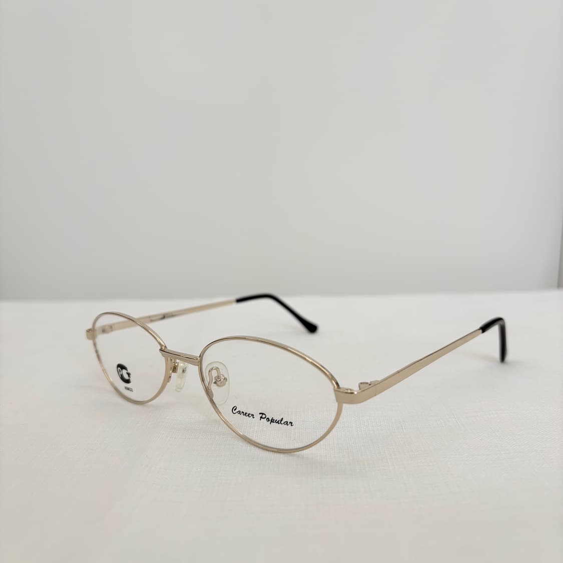 CAREER 골드 오벌 메탈테 상품이미지2