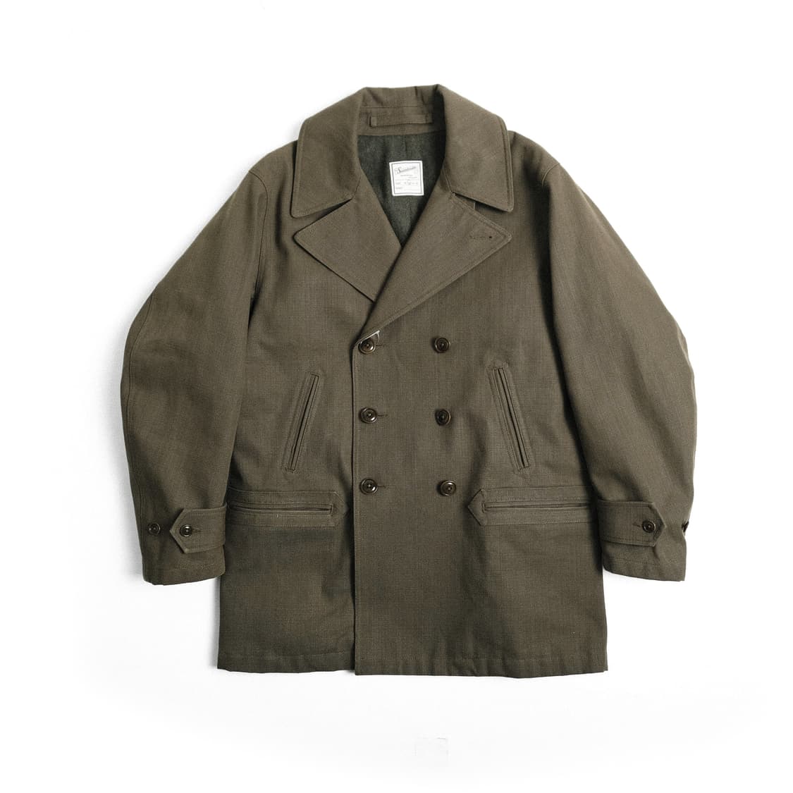 사운드맨 로열 네이비 리퍼 자켓 38사이즈 soundman 상품이미지4