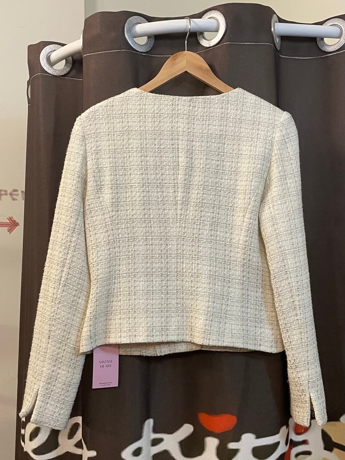 크림 트위드 자켓 [무배] 상품이미지4