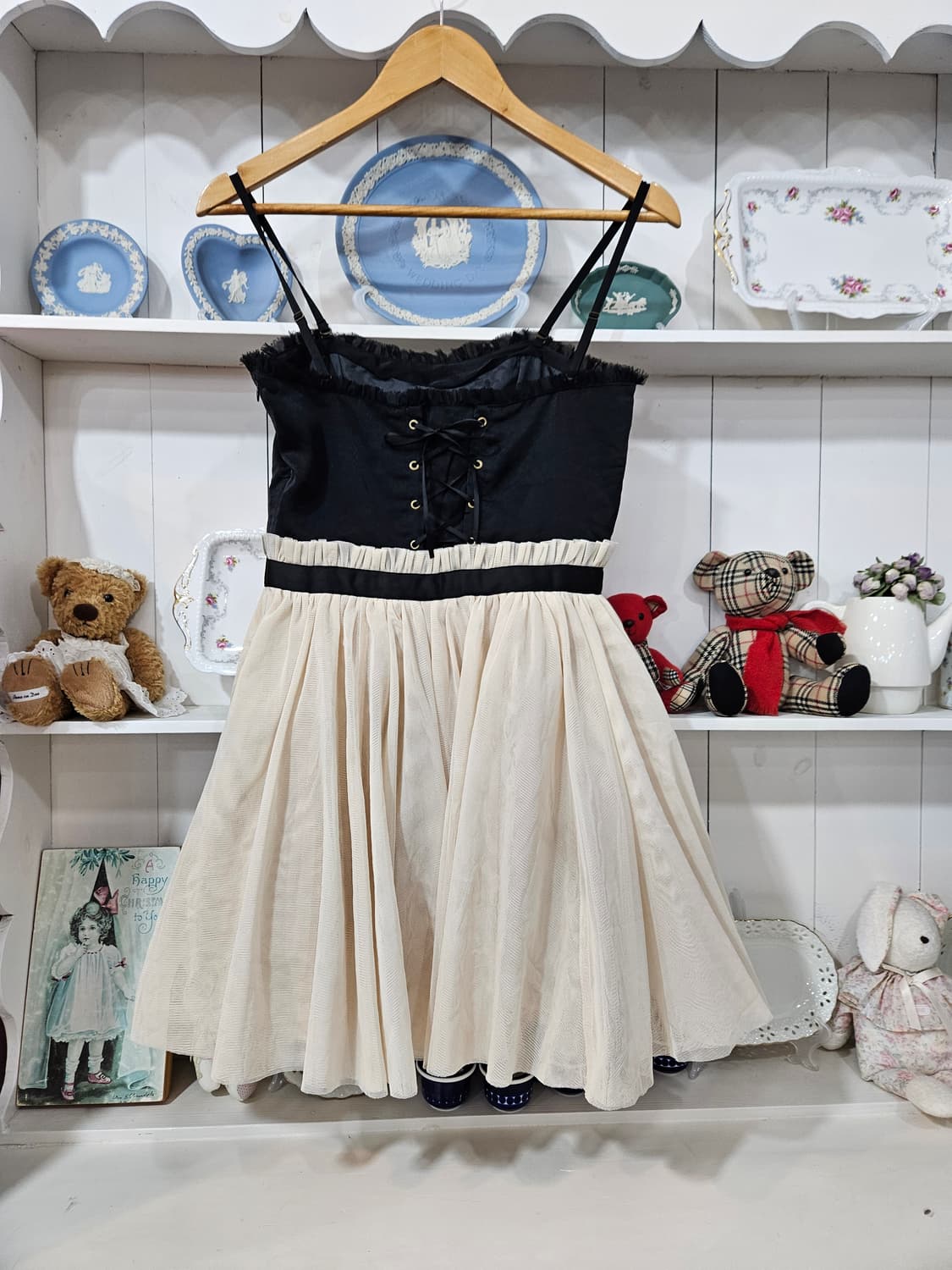 리본 튤 원피스 상품이미지5