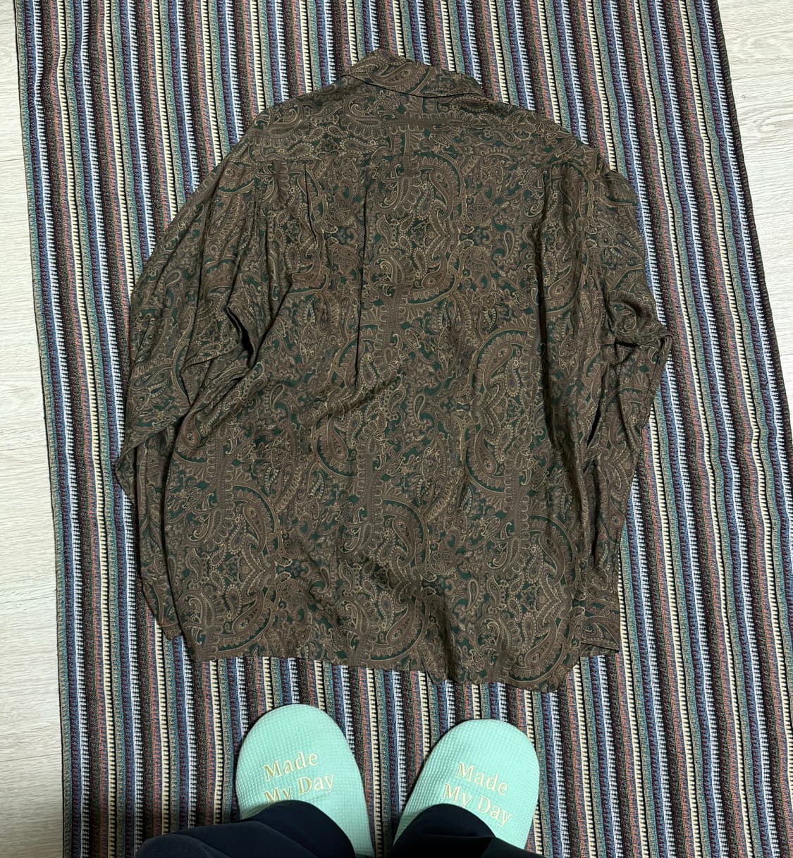 와코마리아 페이즐리 셔츠 상품이미지3