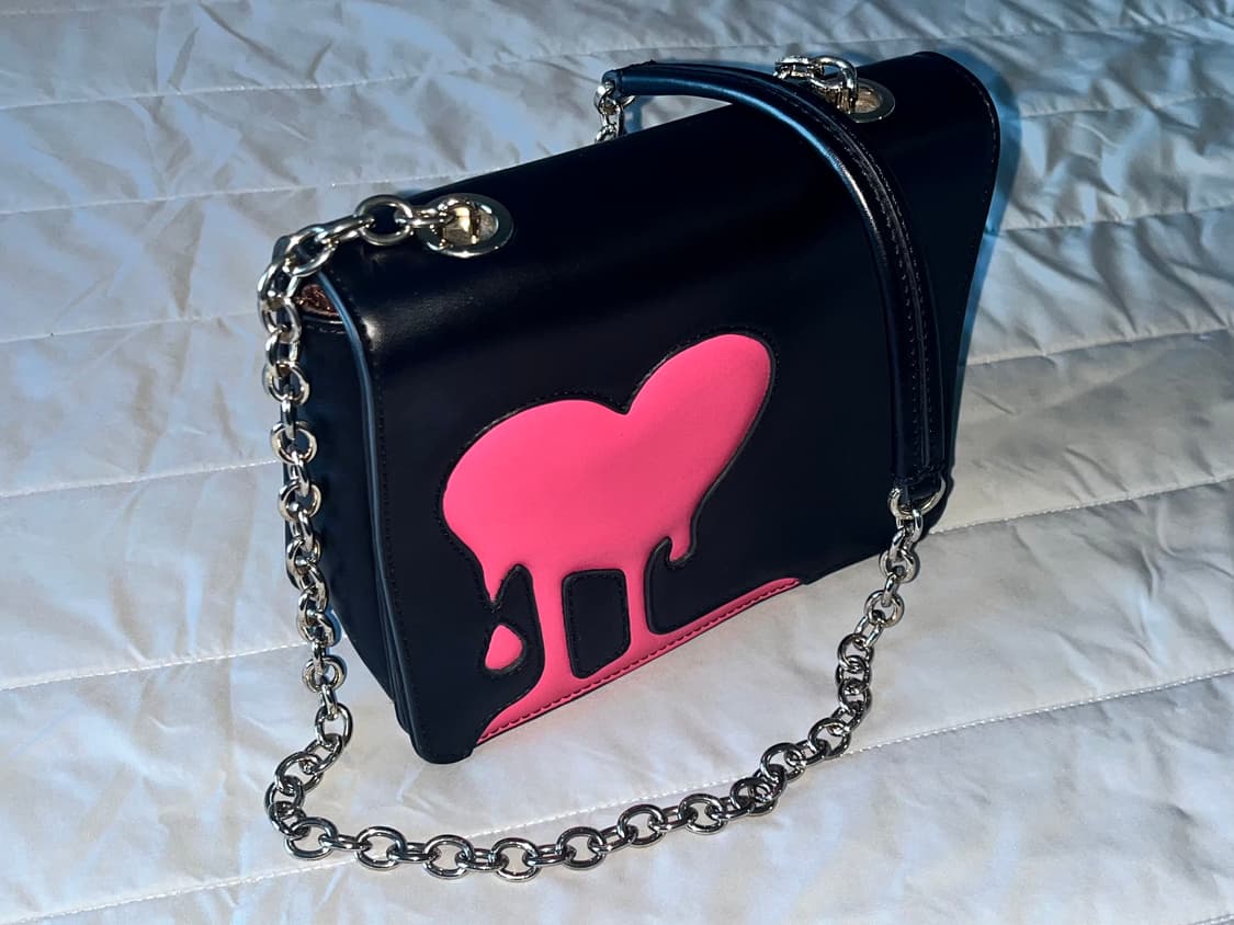 moschino dripping heart 토트백 상품이미지3