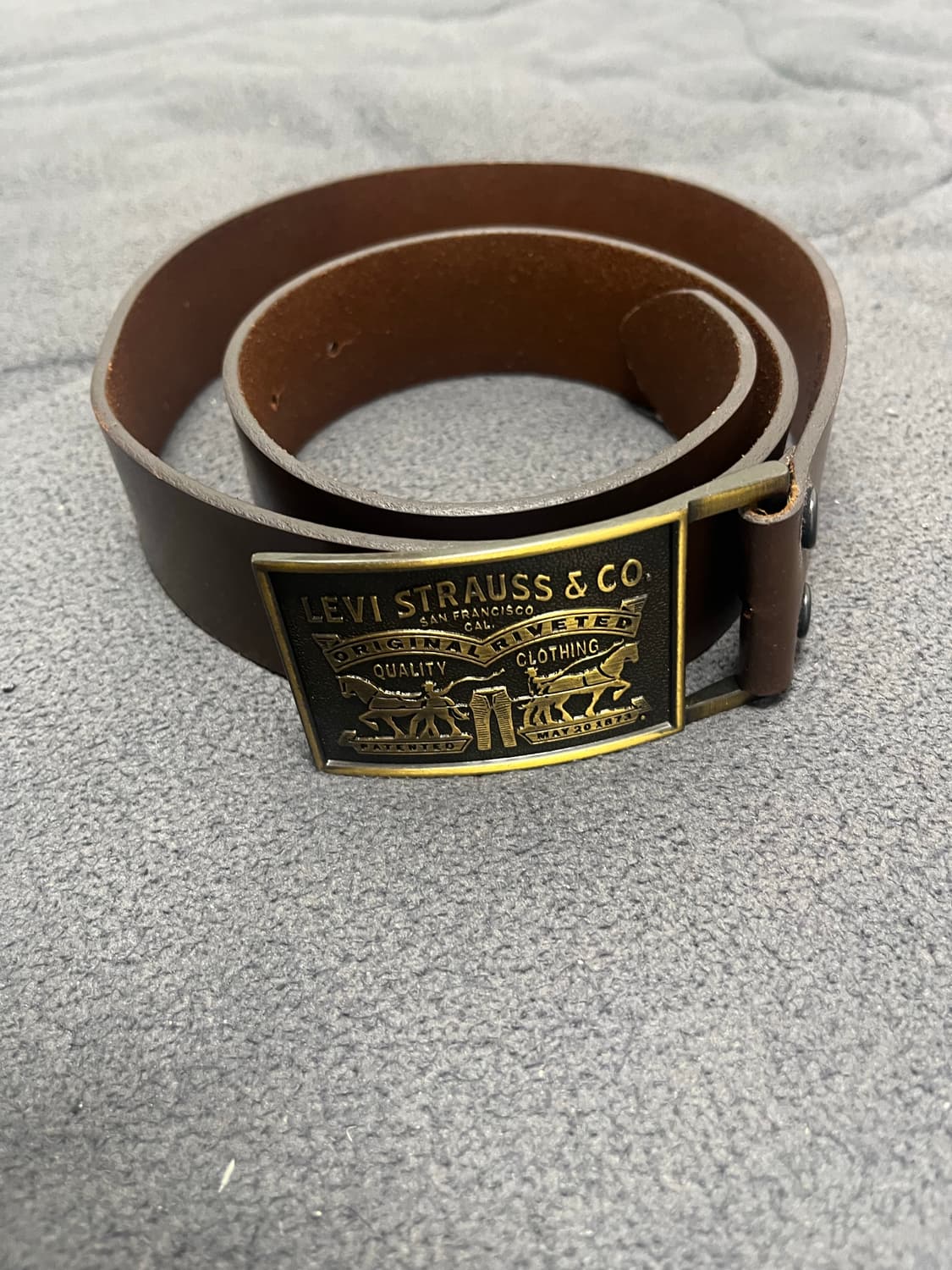 [32] 리바이스 가죽 벨트 상품이미지1