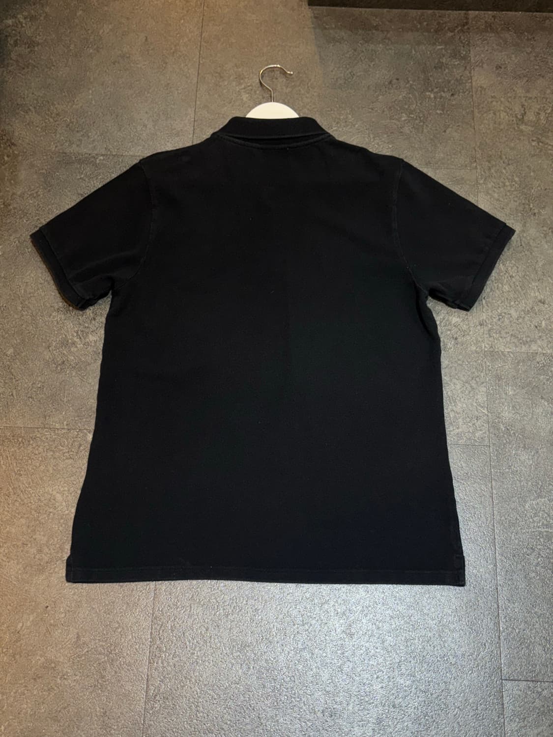 메종키츠네 반팔 카라티 티셔츠 블랙 L 상품이미지3