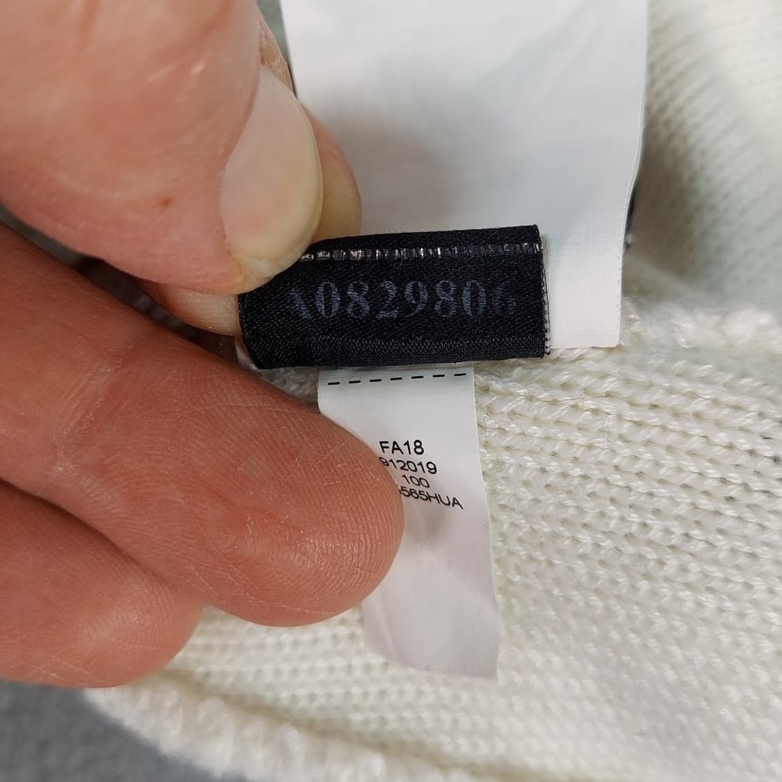 오클리 로고 방울 비니 블루 화이트 상품이미지10