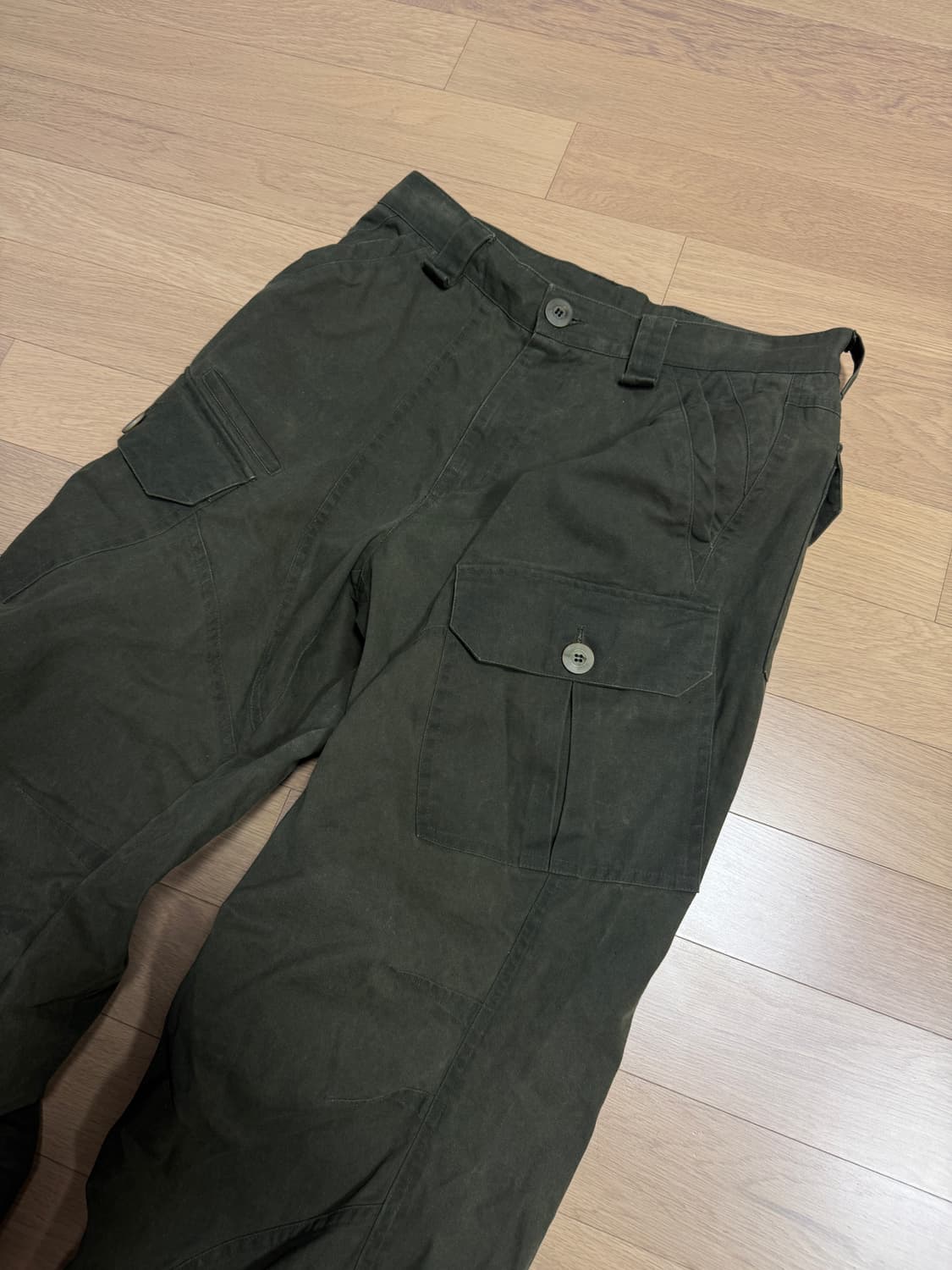 [s] 급쳐 노우웨이브 왁스코팅 팬츠 상품이미지3