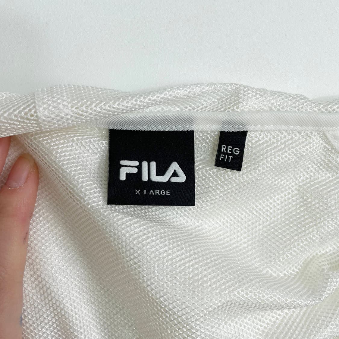 B1 휠라 팀 NL 반집업 바람막이  105사이즈 상품이미지7