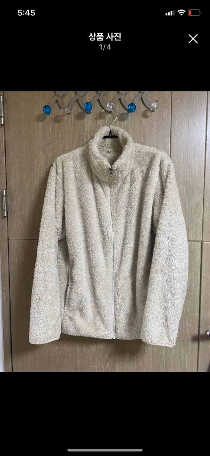 [UNIQLO] 여성용 유니클로 플러피 후리스 L사이즈 상품이미지1