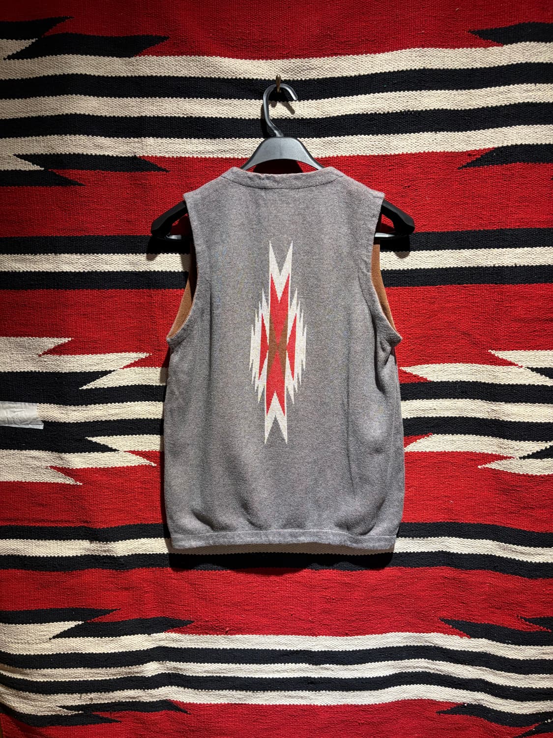 Native american chimayo vest / 웨스턴 치마요조끼 상품이미지2
