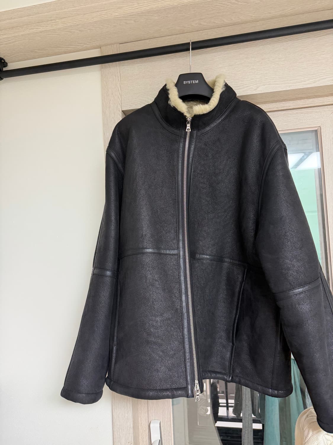 86d 팔육디 129 양가죽 무스탕 판매합니다. 상품이미지6