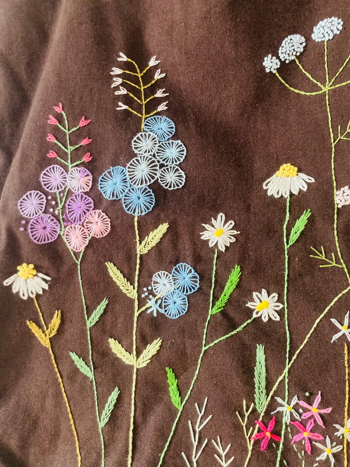 🌿 린넨 프랑스 자수 핸드메이드 토트백 상품이미지3