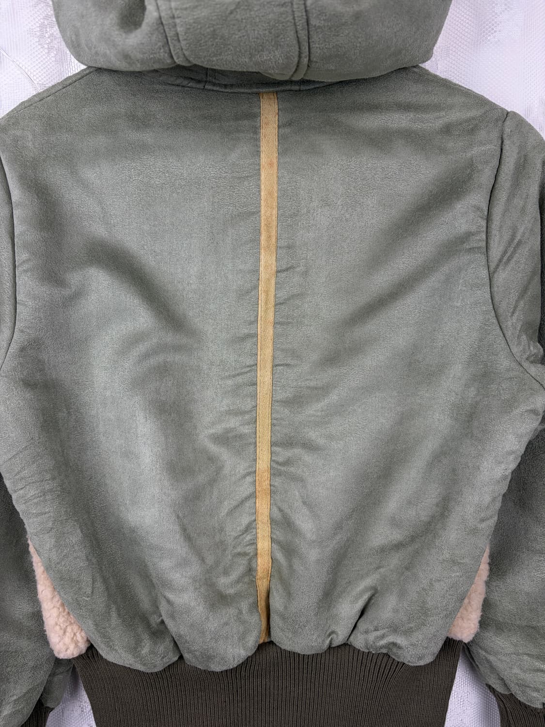 Sherpa Mix Duffle Crop Jacket 상품이미지6