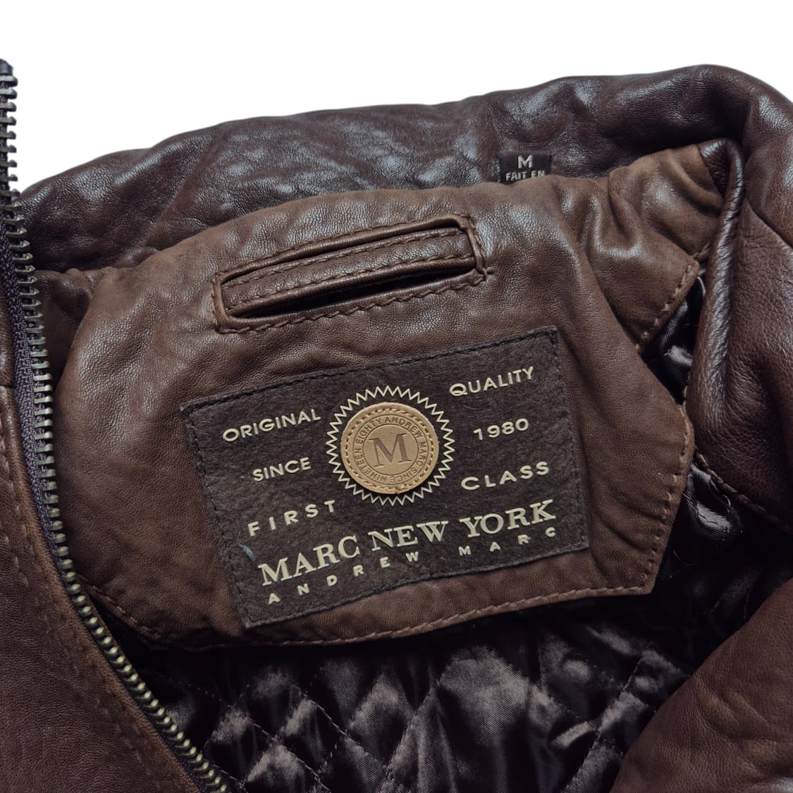 [M] 앤드류마크 리얼레더자켓 상품이미지6
