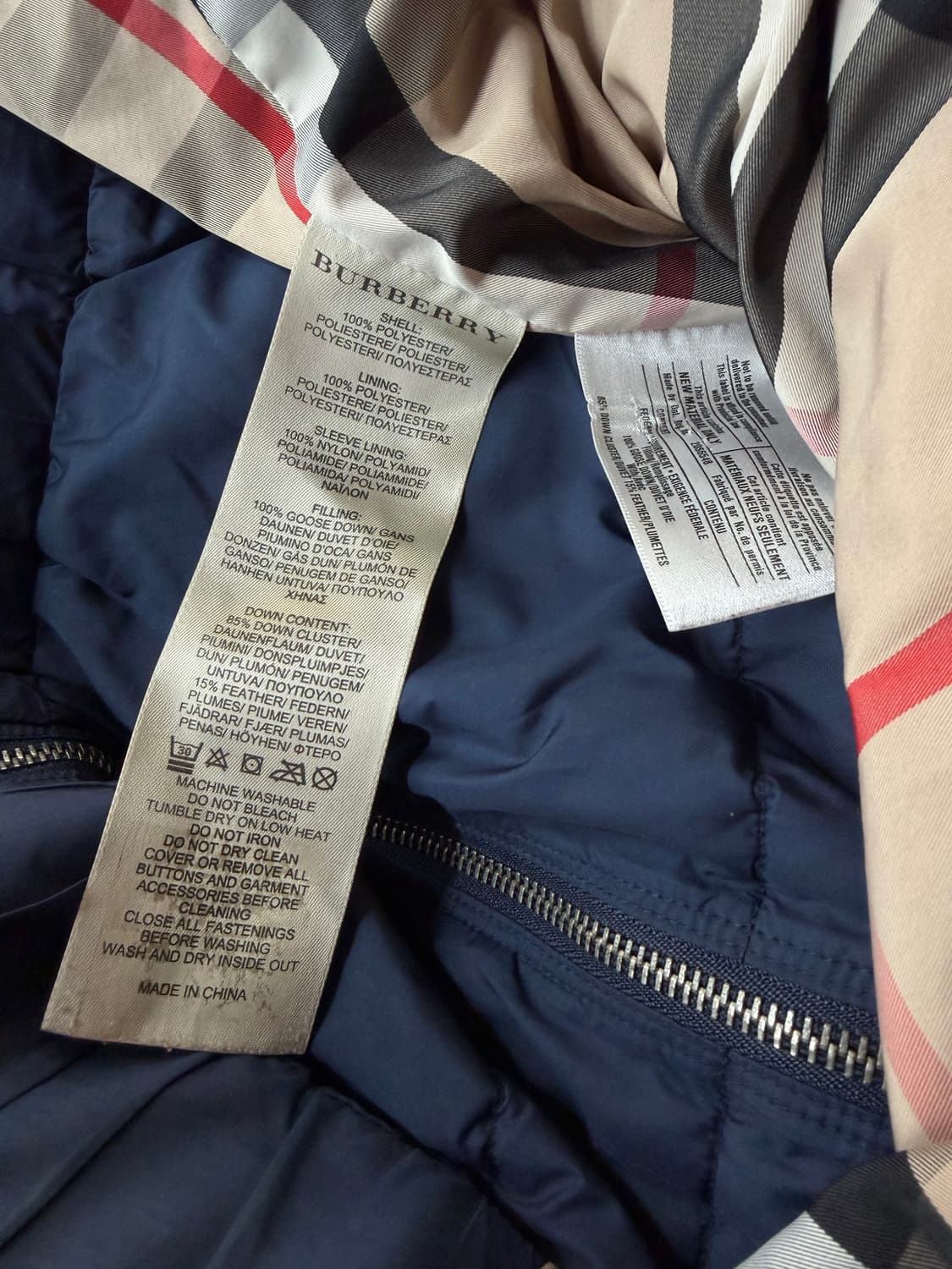 M/ 버버리 구스다운 3WAY 후디 패딩점퍼 상품이미지10