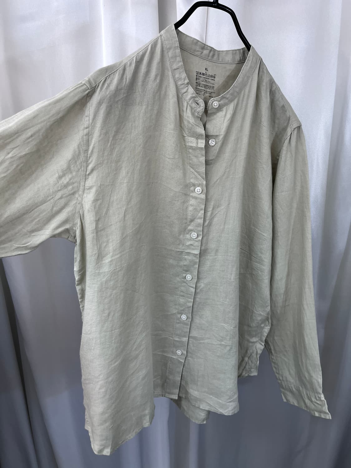 MUJI linen shirt  상품이미지2