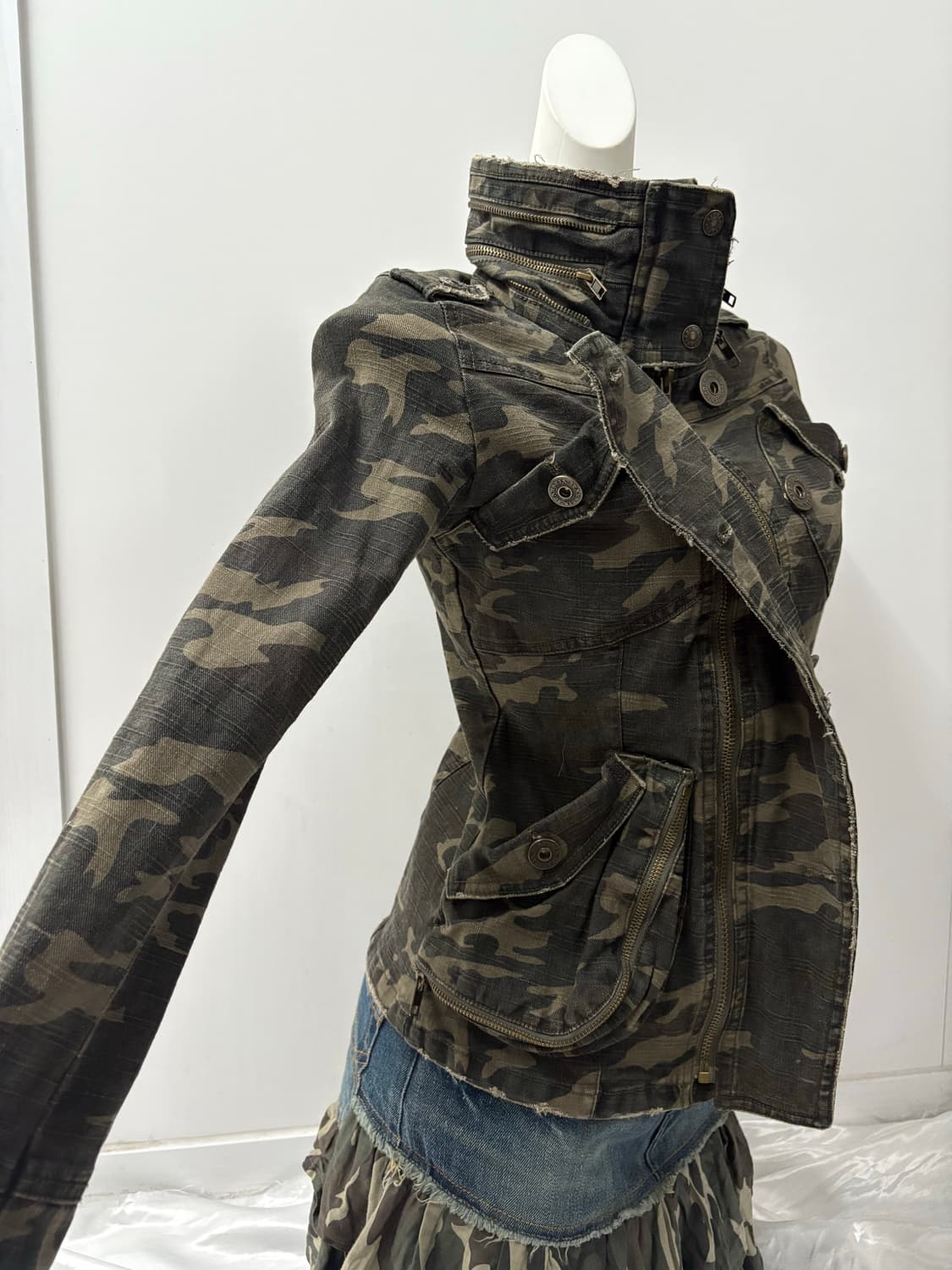 Dia 카모 자켓 상품이미지8