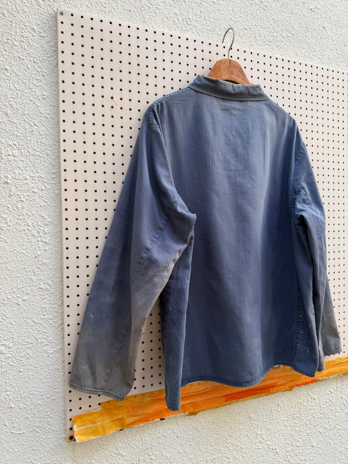 HARD SUN FADED DISTRESSED 썬페이드 헤링본 워크자켓 상품이미지10