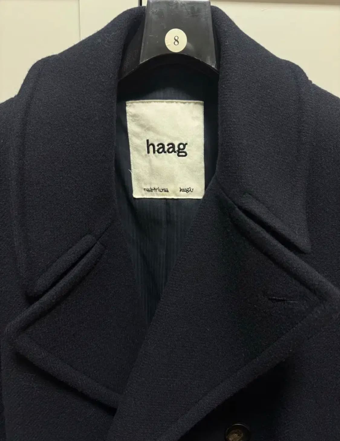 헤이그 피코트 네이비 상품이미지6