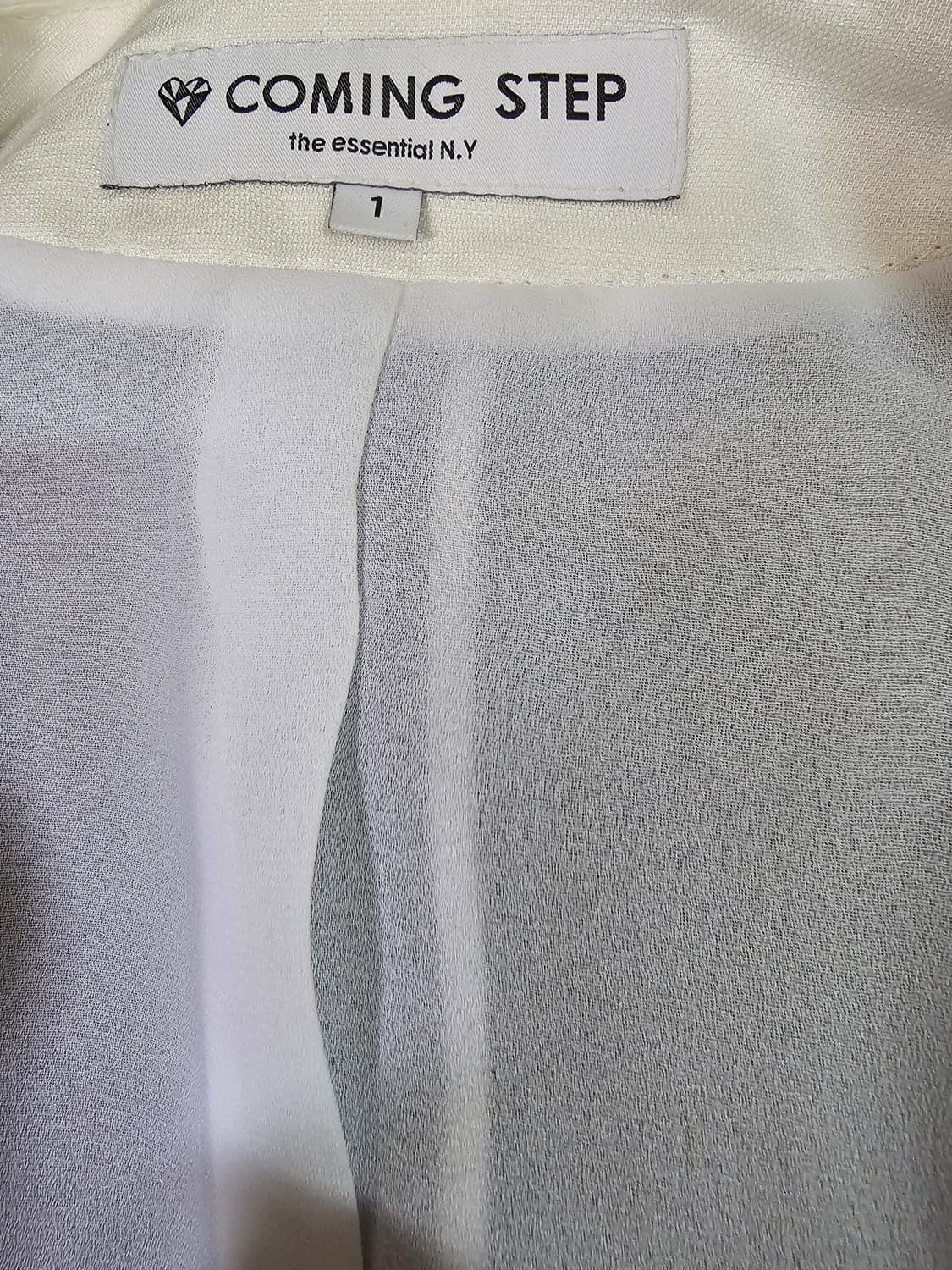 COMING step 커밍스텝 마60% 네이비 더블쟈켓. 44-마른55 상품이미지3