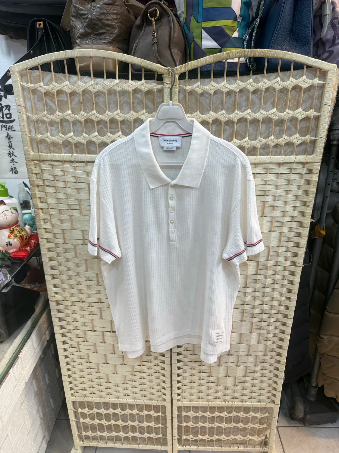 4/105 정품 톰브라운 마이크로써멀 니트반팔 팝니다 상품이미지1